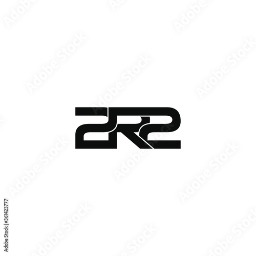 2r2 letter original monogram logo design © ahmad ayub prayitno