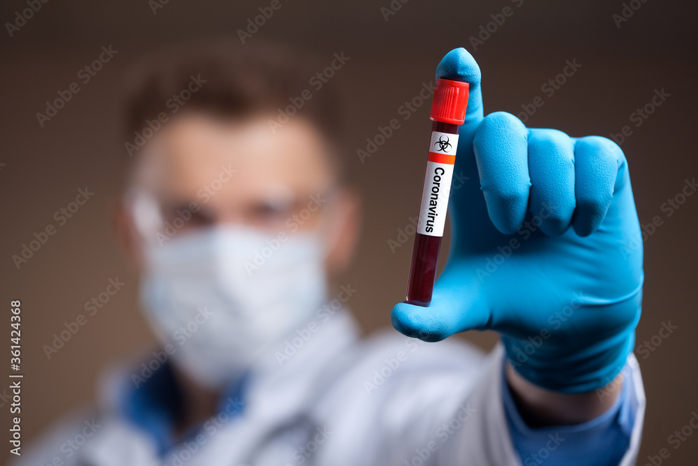 Young doctor against new Coronavirus 2019-nCoV Young doctor against new Coronavirus 2019-nCoV