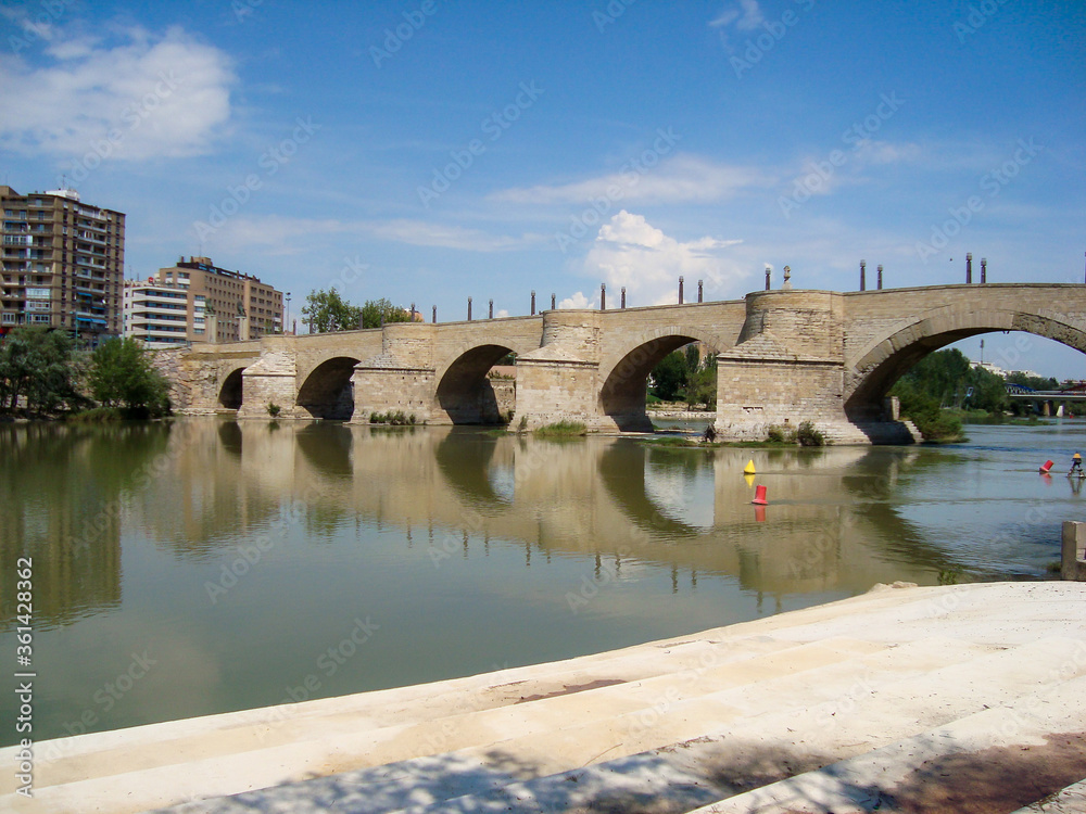 Zaragoza, Spain - July 2011
Ebro river