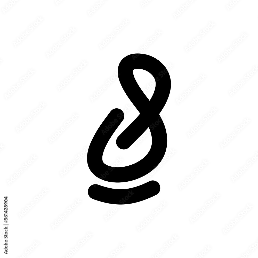 Number 89 logo design vector Number 89 logo design vector