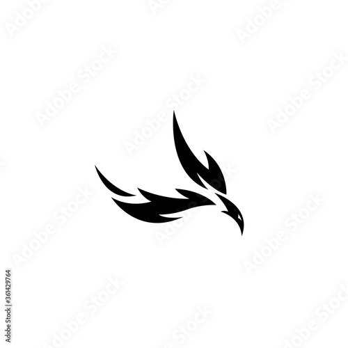 Phoenix Logo Icon Design Template with combination Abstrac and Modern