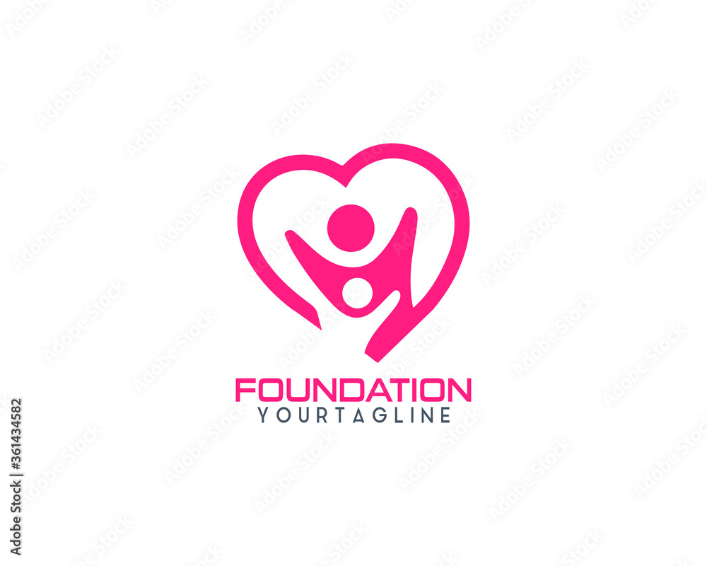 Professional charity and Foundation logo design