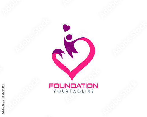 Professional charity and Foundation logo design