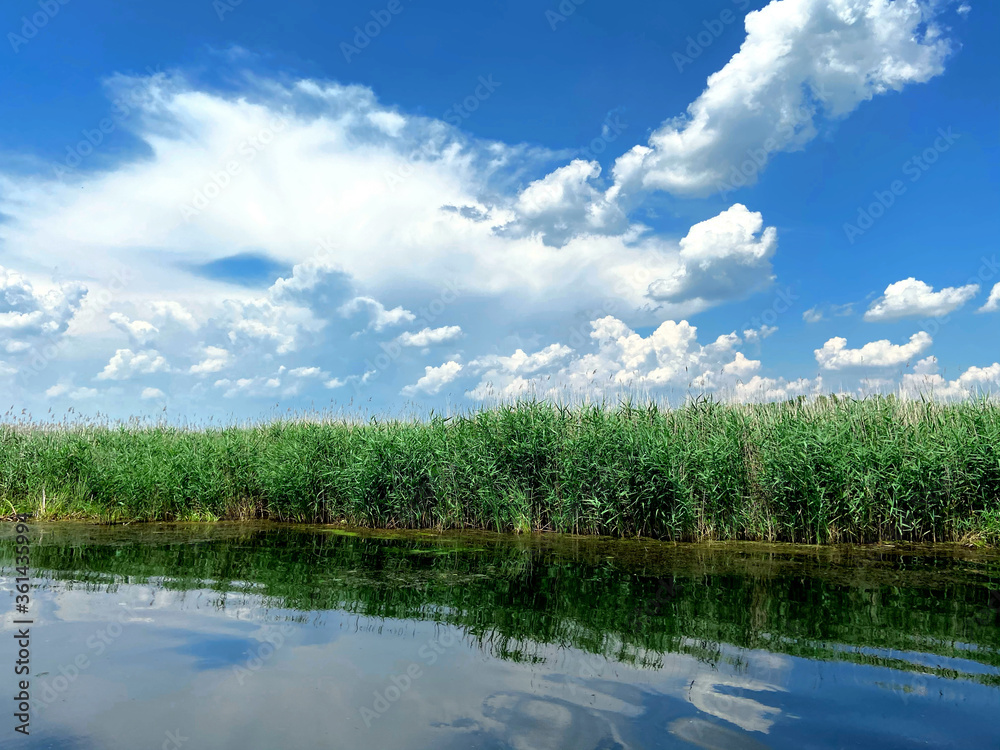 Fototapeta premium Jegricka lake; jezero Jegricka