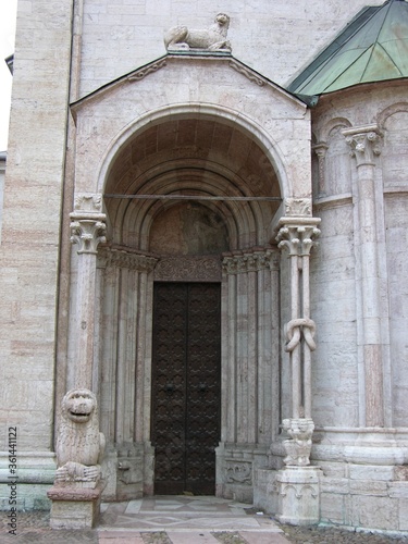 Trento  Italy  Cathedral  Side Entrance