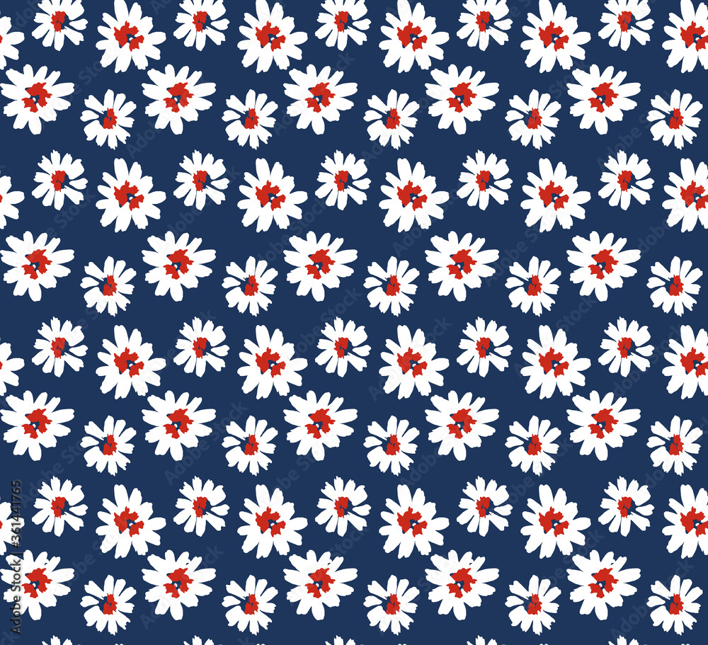 seamless flower pattern, floral print.