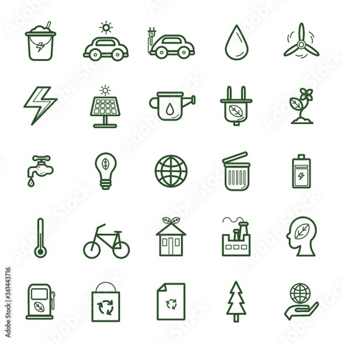 Collectionofecologyicons