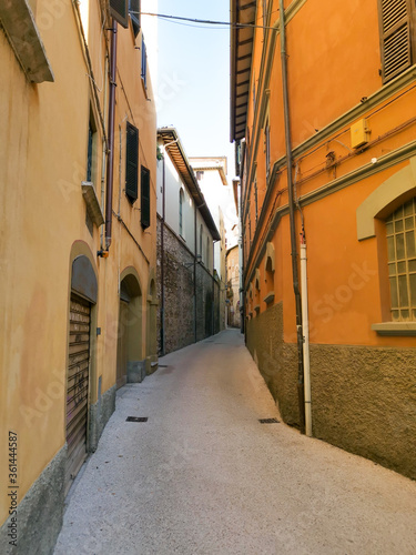 narrow street in venice