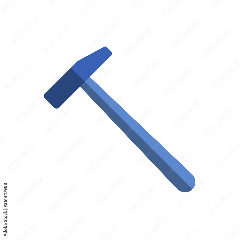 hammer icon vector illustration design hammer icon vector illustration design
