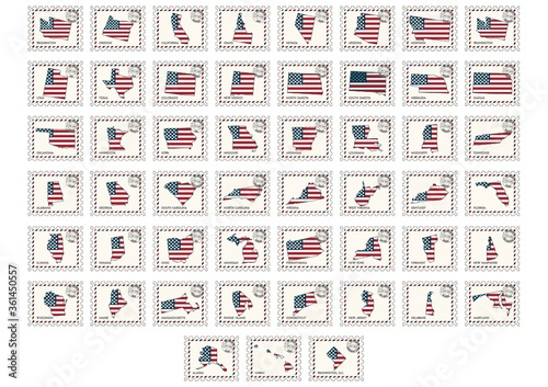 Setofusapostagestamps photo