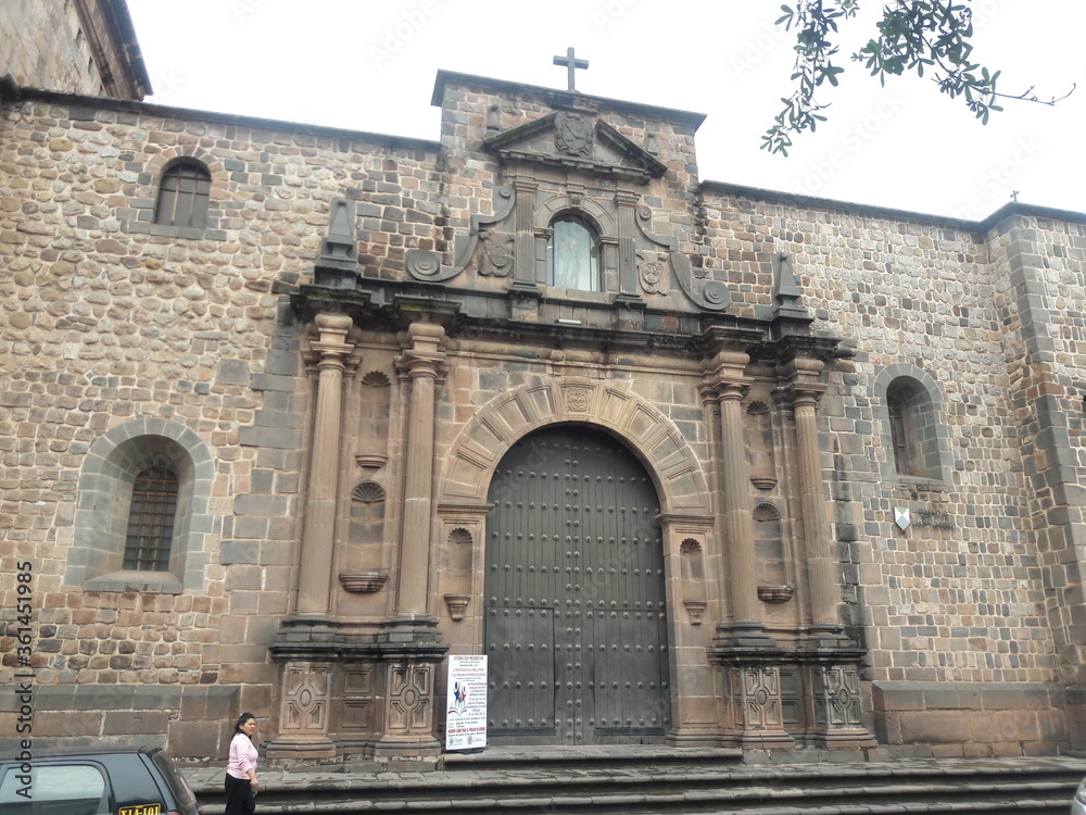 Cusco Peru streets buildings and architecture 2019