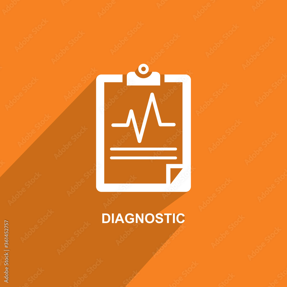 diagnostic icon, Medical icon vector diagnostic icon, Medical icon vector