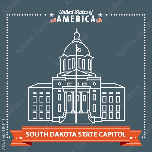 South Dakota state capitol