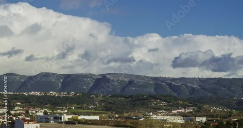 4K Timelapse Sequence of Serras de Aire e Candeeiros Natural Park photo