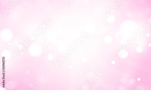 pink gradient abstract blurred background with blur bokeh light effect for wedding vector magic holiday poster design.