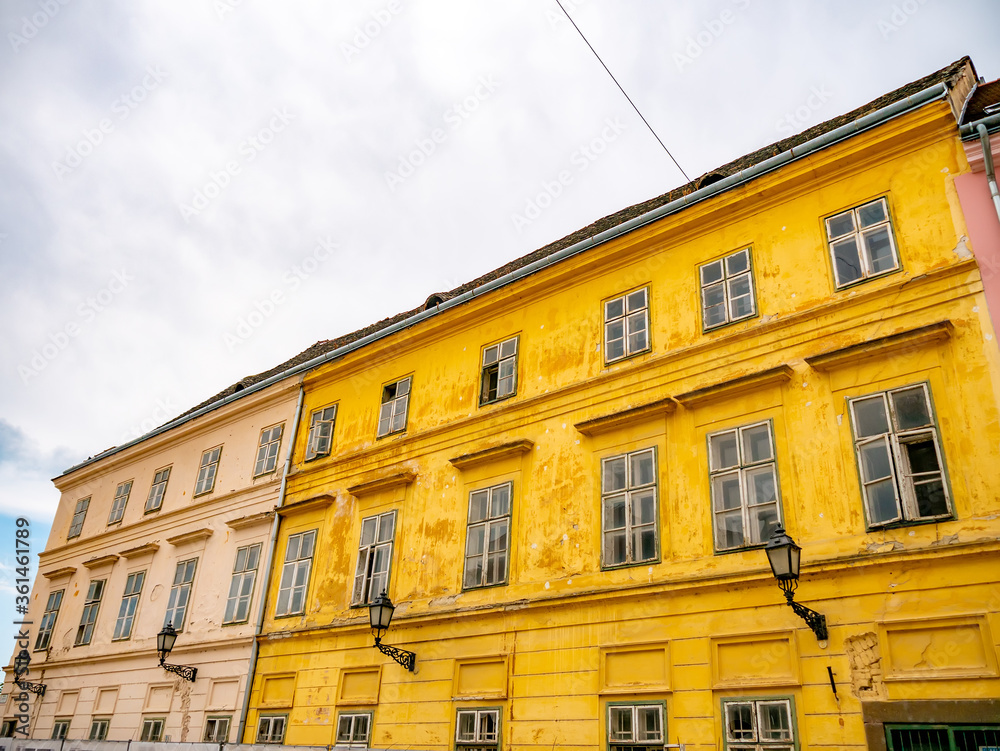 Fototapeta premium Historic architecture in Gyor