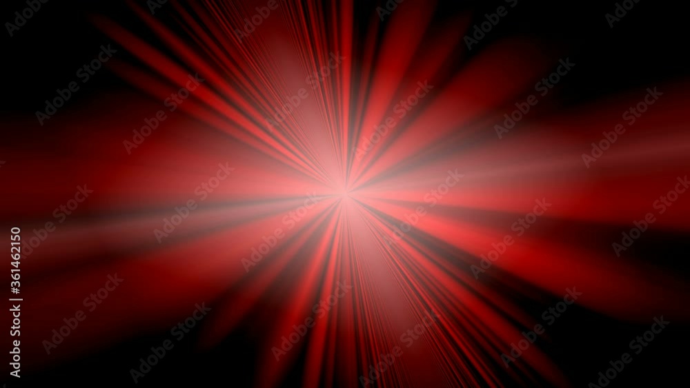 Abstract CGI motion background with moving shining star (3840 x 2160, 30 fps).