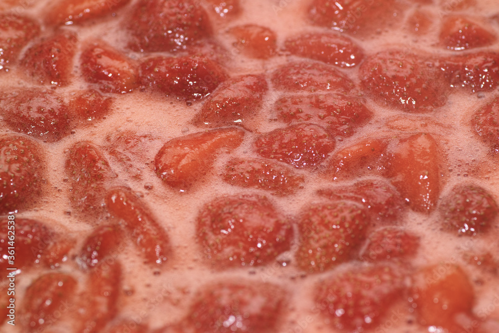 Strawberry jam. Strawberry jam.