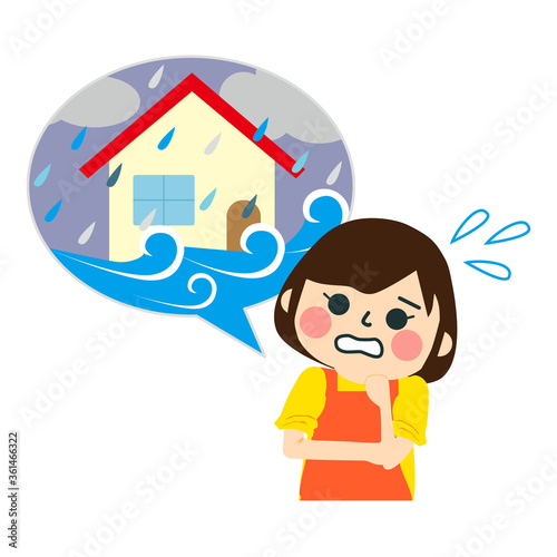 家のトラブル / 洪水