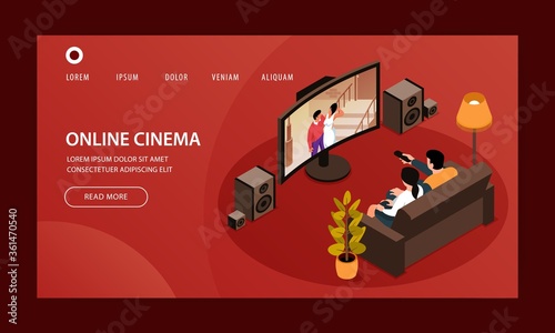 Online Cinema Website Design