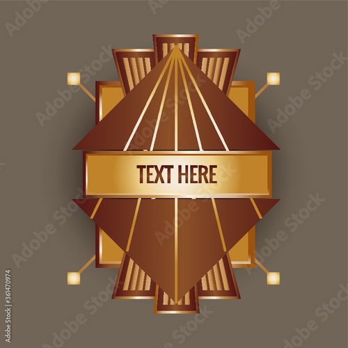 Abstract emblem