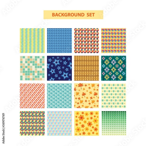 Collection of backgrounds