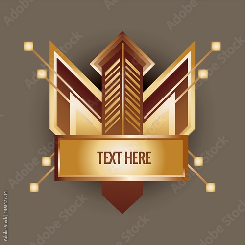 Abstract emblem