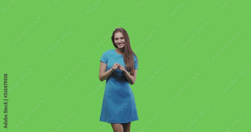 girl making sign heart shape by hand girl making sign heart shape by hand