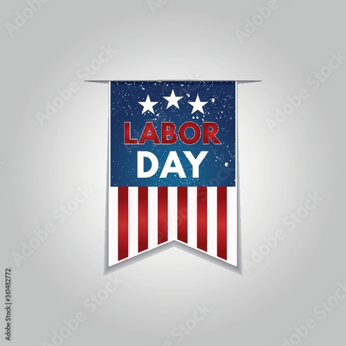 Labor day pennant