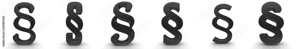 Paragraph symbol paragraph sign article icon 3d black Paragraph symbol paragraph sign article icon 3d black