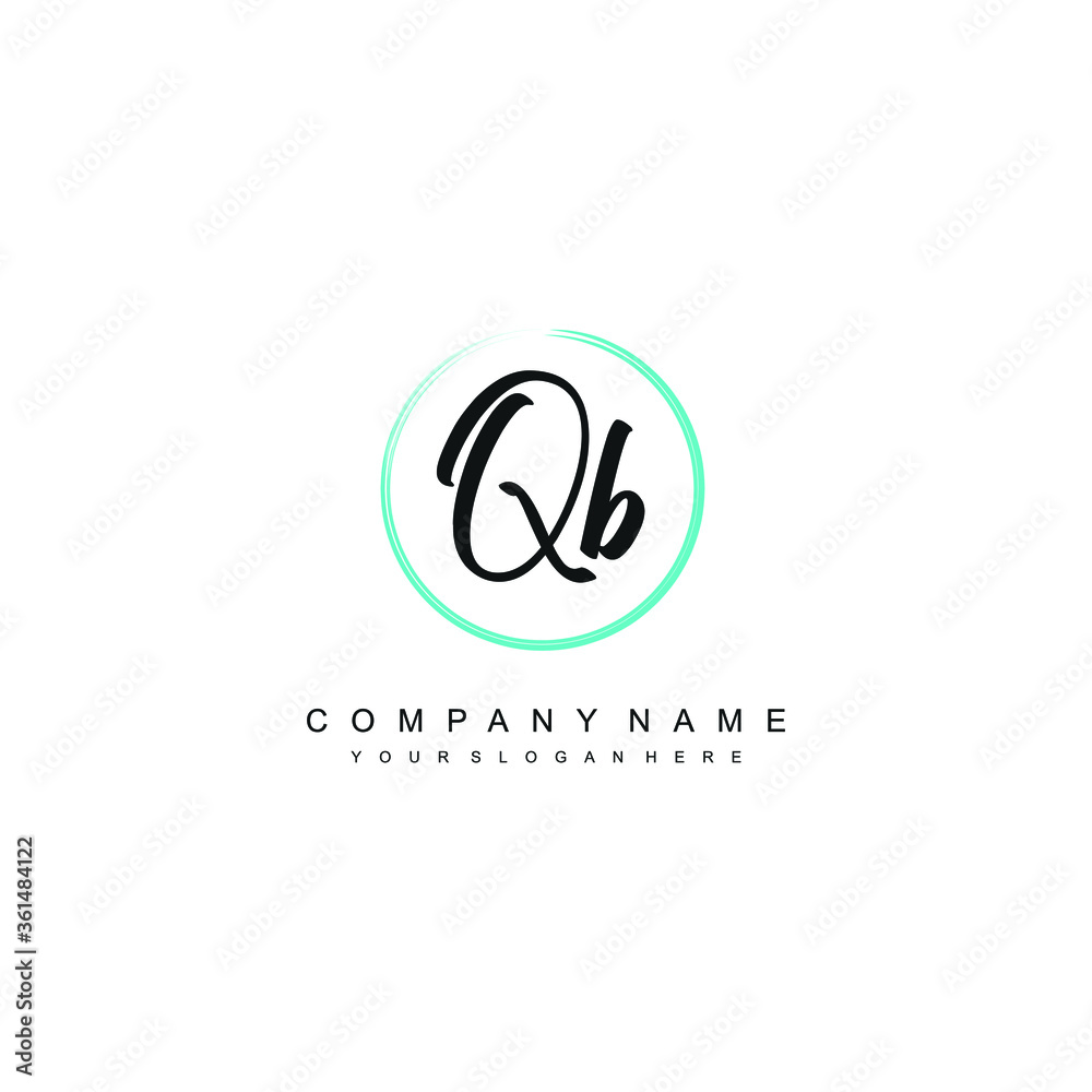QB initials signature logo. Handwriting logo vector templates. Hand drawn Calligraphy lettering Vector illustration.
QB initials signature logo. Handwriting logo vector templates. Hand drawn Calligraphy lettering Vector illustration.