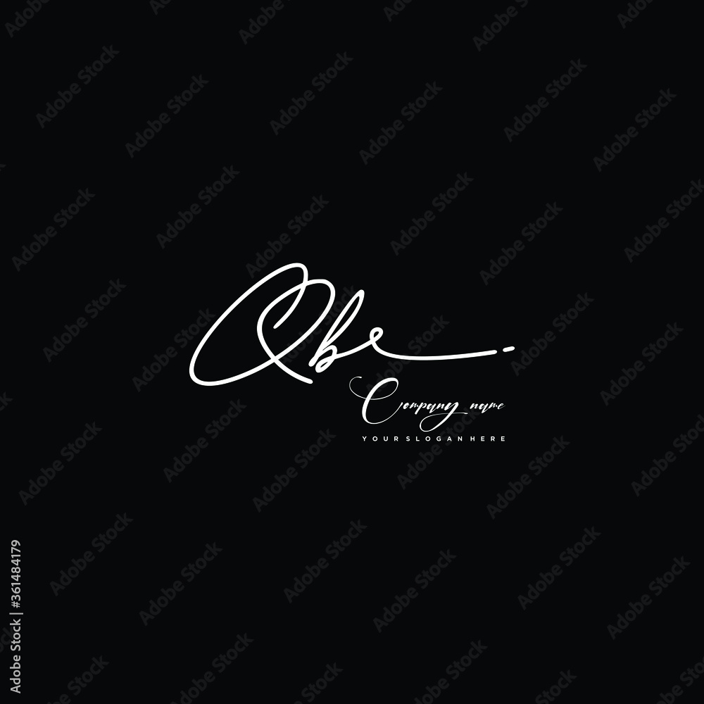 QB initials signature logo. Handwriting logo vector templates. Hand drawn Calligraphy lettering Vector illustration.
QB initials signature logo. Handwriting logo vector templates. Hand drawn Calligraphy lettering Vector illustration.