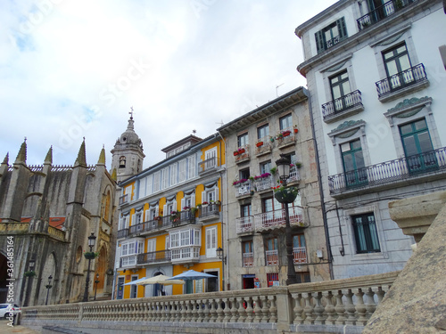 The parish church of the Asunción de Santa María of Lekeitio Spain
