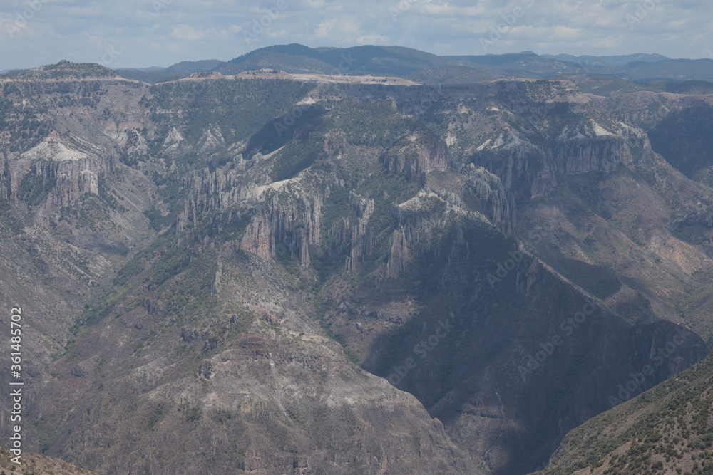 Barrancas del Cobre, la sierra de Chihuahua Mexico
