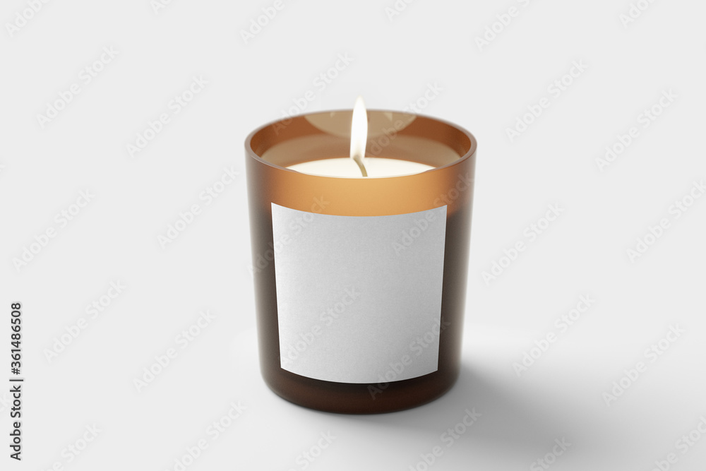 Candle mockup