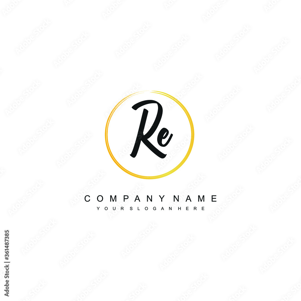 RE initials signature logo. Handwriting logo vector templates. Hand drawn Calligraphy lettering Vector illustration.
RE initials signature logo. Handwriting logo vector templates. Hand drawn Calligraphy lettering Vector illustration.