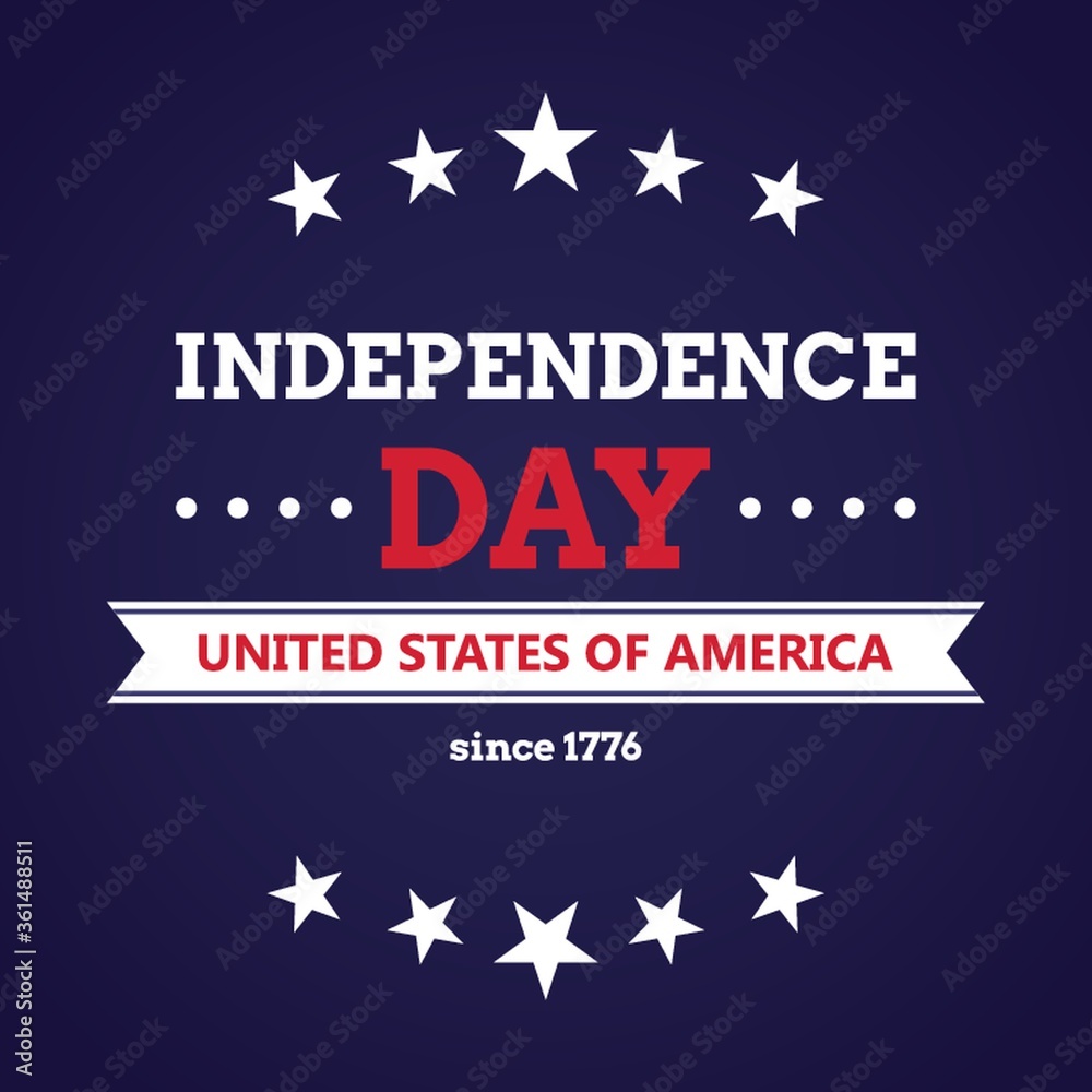 USA independence day design USA independence day design