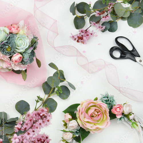 Photography ina flowershop
