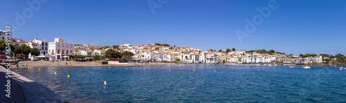 Detail of beautiful small town Cadaques in Costa Brava in Catalonia of Spain © Arpad