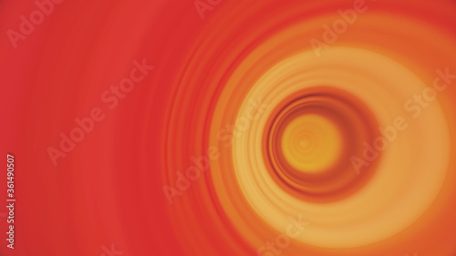 Multicolored circular 3d background illustration. Designer original background.