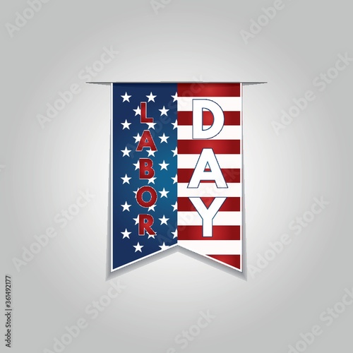 Labor day pennant