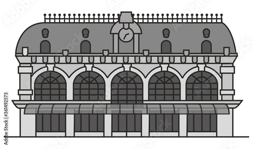 Gare des Broteaux illustration