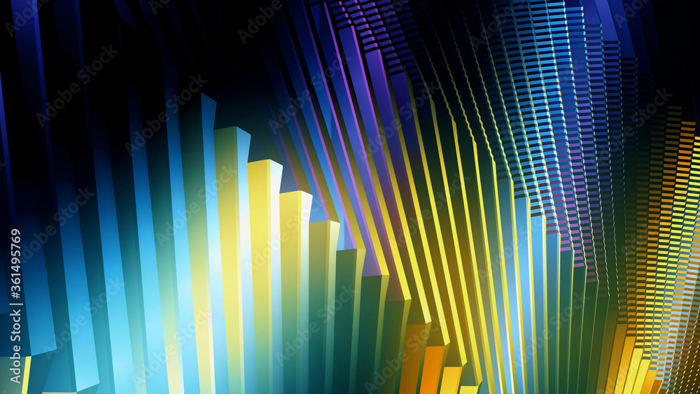 Beautiful geometric abstract background with color accents. Beautiful geometric abstract background with color accents.