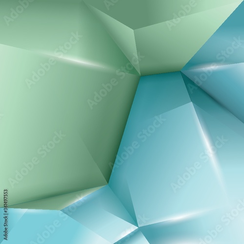 Abstract faceted background
