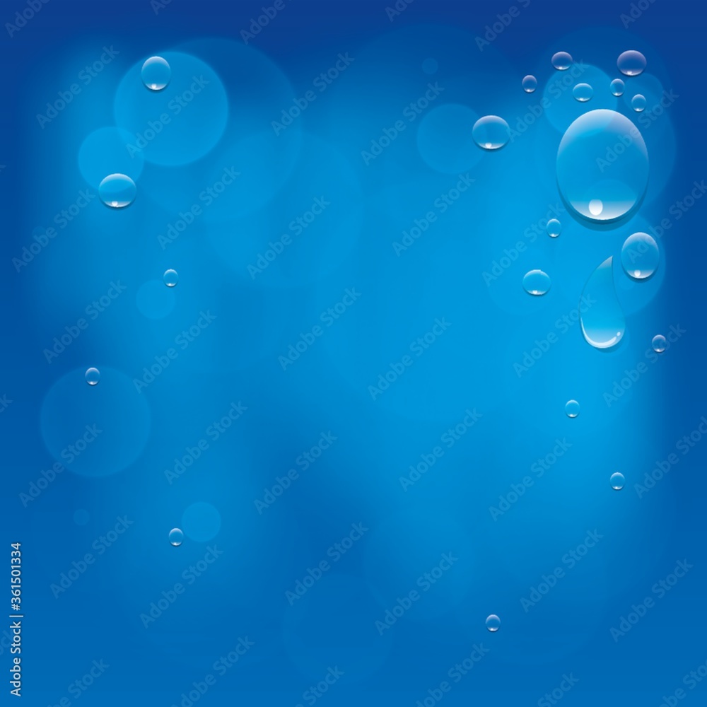 Water drop background