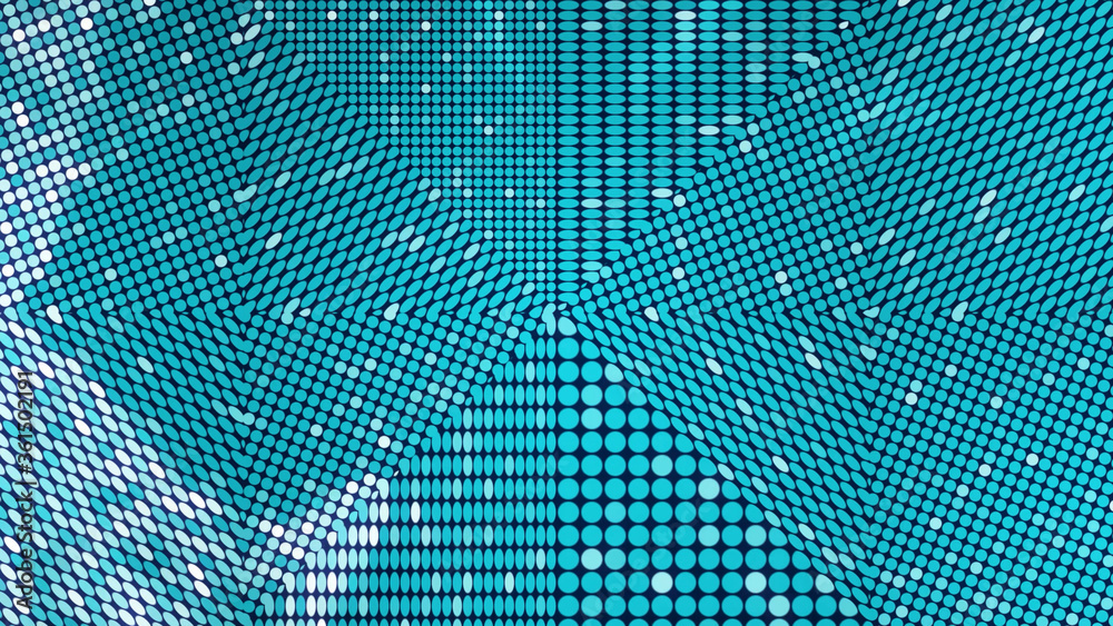 Fototapeta premium Designer kaleidoscope background with beautiful elements. New trends.