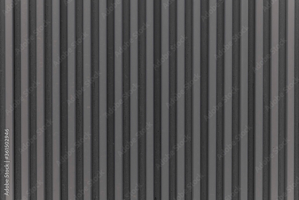 Black Corrugated metal background and texture surface or galvanize steel Black Corrugated metal background and texture surface or galvanize steel