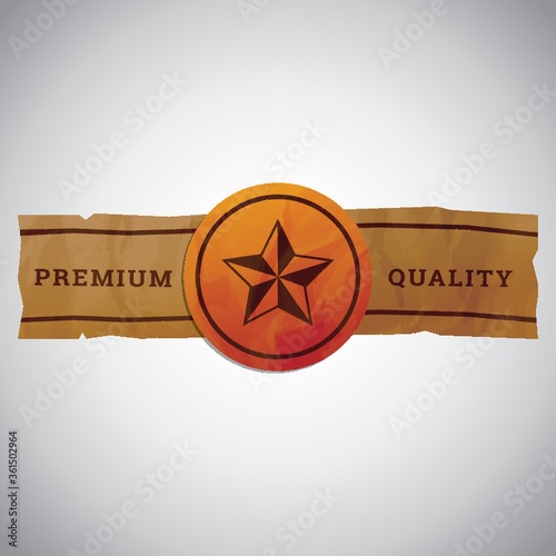 Premium quality label