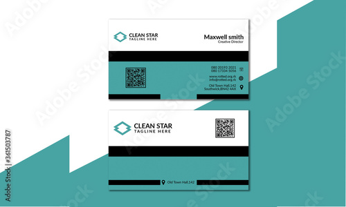 Minimal Business card design photo