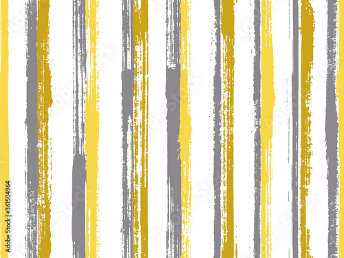 Ink freehand rough stripes vector seamless pattern. Artistic candy wrap  sweet design. Vintage 
